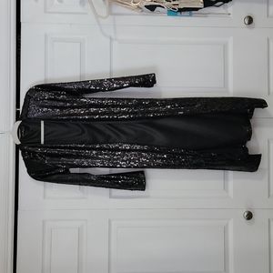 Vicidolls belted sequin duster